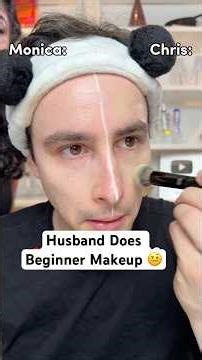 MY HUSBAND THINKS HE CAN DO MAKEUP BETTER THAN ME 🤨