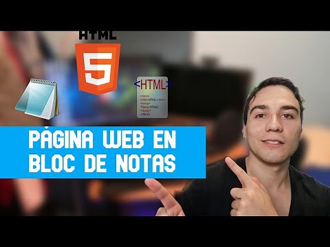 How to make a WEB PAGE in NOTEPAD