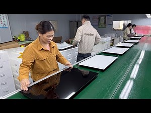 LED TV Making Process in Factory | How to Manufacture LED Tv | Tv Screen Manufacturing Process |