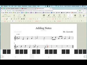 Noteflight - Adding Notes