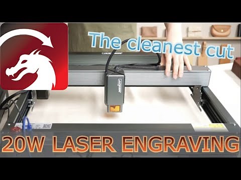 Most beautiful cutting laser machine(Subtitle Commentary) [ATEZR P20 PLUS 20W LASER ENGRAVINGMACHINE