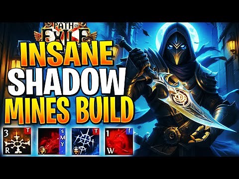 THIS MINER SHADOW BUILD IS S-TIER! PoE Shadow Build Guide 3.26