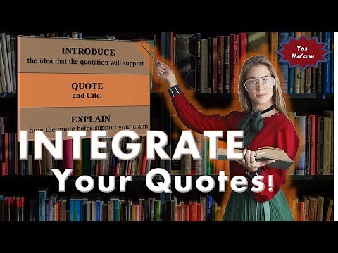 How to Put a Quote in an Essay