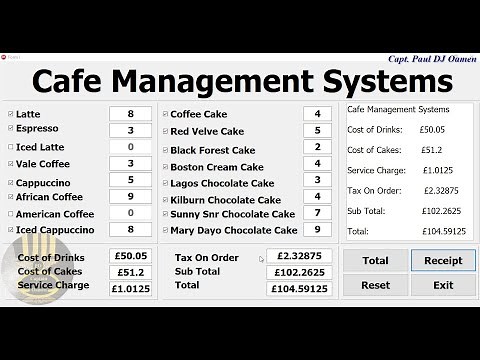 How to Create Café Management Systems in Delphi - Full Tutorial