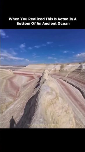 This place was once an ocean… now look at it 😳🌍