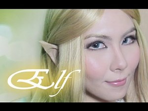 Elf makeup & Easy Elf Ears tutorial