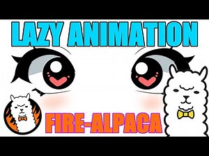 Animation in Fire Alpaca *The Lazy Way!*