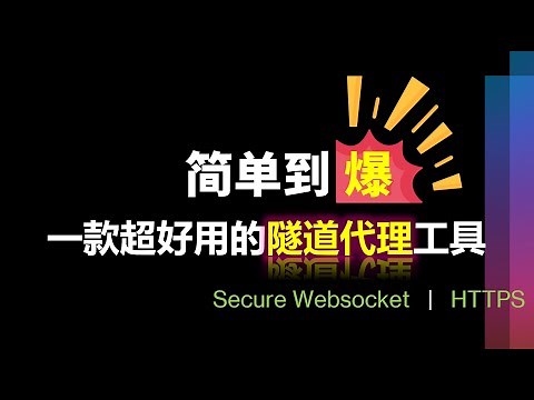 一款好用易用简单到爆的Websocket VPN隧道代理工具：wstunnel，单可执行文件、无需安装、参数少而简洁、Rust重写，客户端采用动态socks5提供本地代理转发