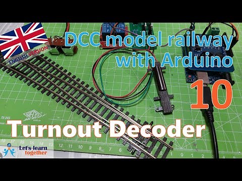 Let's learn together - Turnout decoder for solenoids, #1! (DCC model railway with Arduino 10)