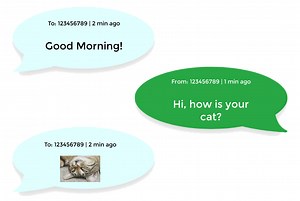 How to text for free internationally - Tutorial video