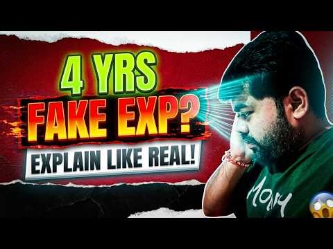 How to Explain Complex Project Work with 4 Years of Fake Experience