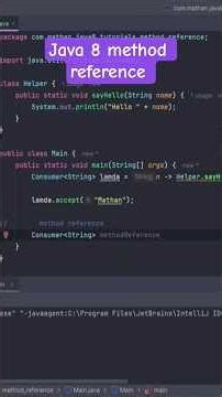 Java 8 Tutorial method reference #javaintamil