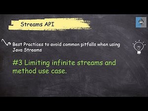 Java 8 Stream API -47 Best Practices #3 |Limiting infinite streams and method use