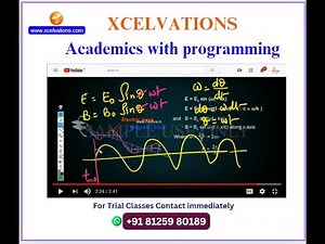 Python with Physics: Understanding Electromagnetic Waves | Xcelvations