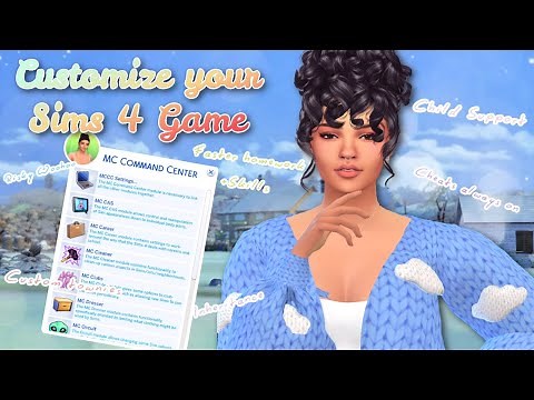 How to Completely Customize Your Game with MC Command Center| Sims 4 Mod Tutorial
