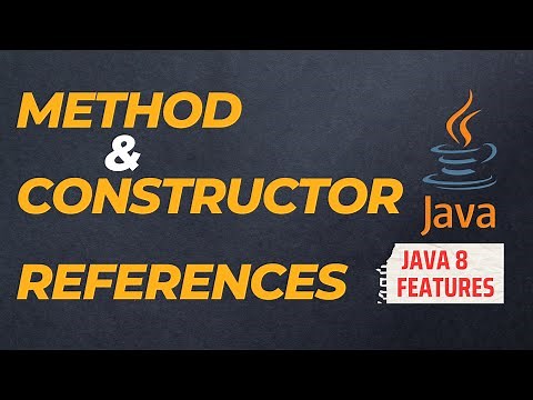 Method References in JAVA | Constructor References in JAVA | Dilip Singh