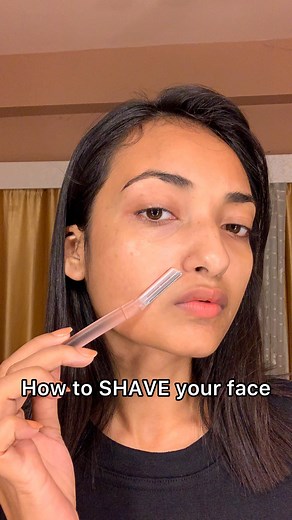 96K views · 2.2K reactions | Angry  tutorial on facial Shaving ! If you also want to use @mycarmesi , you can find it on Amazon and Nykaa. #angrypreeti #ad #faceshaving | Pretty she is | Facebook
