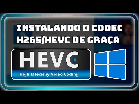 Instalando o Codec H265/HEVC gratuitamente no Windows 10 e 11