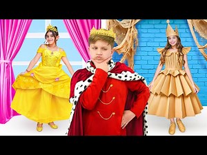 Rich Princess vs Broke Princess Princesses are different. - Videos For Kids