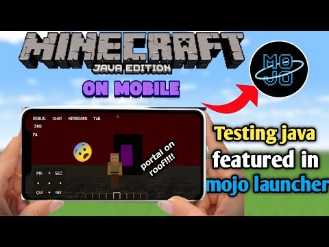 Is Java exactly works in Minecraft 🧐🧐|Testing Minecraft Java edition features in Mojo Launcher