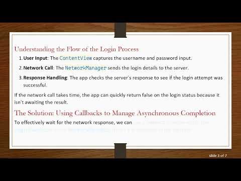 Successfully Implementing async and await in Swift