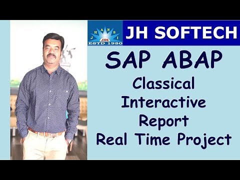 SAP ABAP Interactive Report
