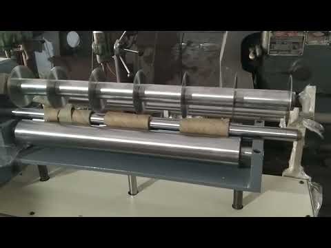 Paper core cutter machine