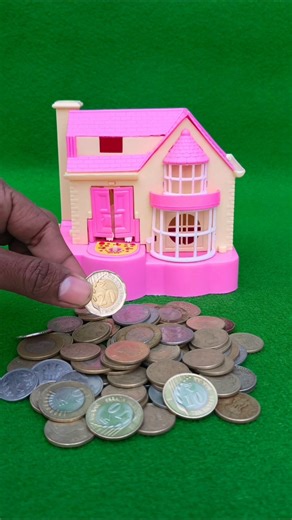 Amazing Mini House Bank Machine Oddly Satisfying Coin Bank Video(mc-745)#shorts #asmr #viral