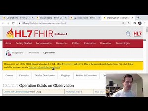 A Guided Walk Through FHIR #1: Operations Framework Overview