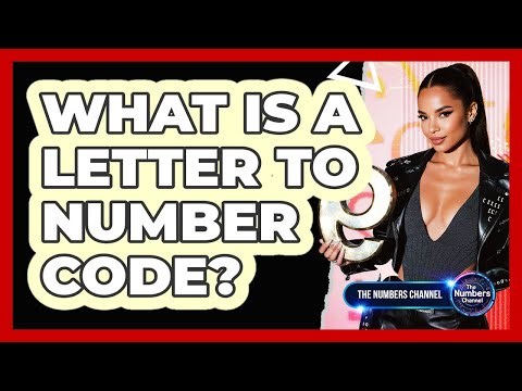 What Is A Letter To Number Code?