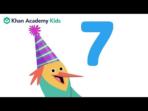 Count to 7 | Counting 1-10 | Khan Academy Kids