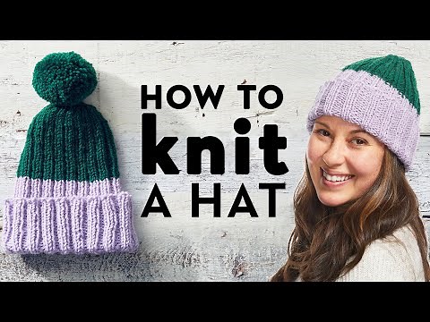 How To Knit A Hat For Beginners | Stitch Club | Good Housekeeping