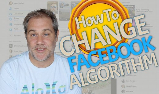 How To Change Your Facebook Algorithm - 30 Second Quick Tip Have you ever wondered how to change your Facebook algorithm? If you're like many people, you get annoyed with Facebook constantly showing you the same thing in your newsfeed day after day. What about all your other friends that you never see? Would you like to see them again? Well, good news because you can easily change your Facebook algorithm in less than 30 seconds when you follow the tips in this video. If you find the video helpfu