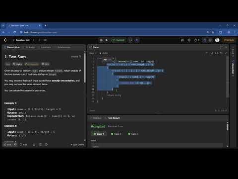 Two Sum Problem Explained in Java | Brute Force & HashMap | LeetCode Interview Prep