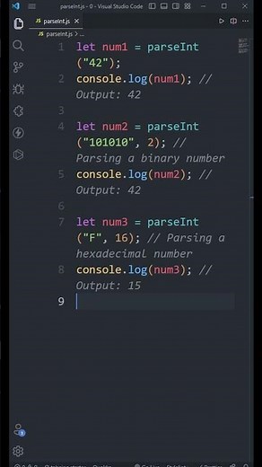 "JavaScript parseInt() Function: Converting Strings to Integers