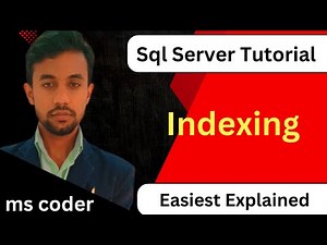 indexing in sql server | sql server tutorial for beginners | clustered index | non clustered index