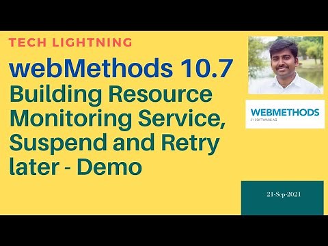 webMethods 10.7 - Trigger Resource Monitoring Service - Suspend and Retry again later | System Tasks