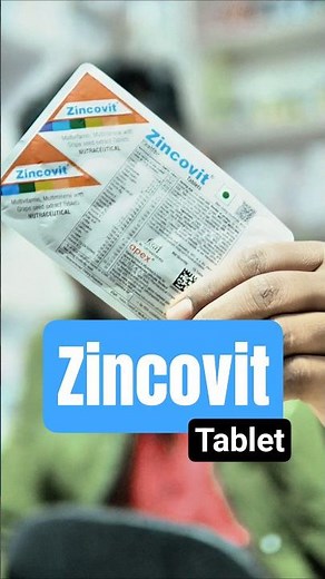 Zincovit tablet | Zincovit multivitamin tablet uses #zincovit #tablet #multivitamin #zinc
