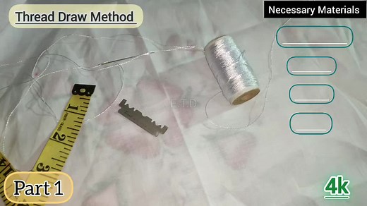 How to Draw Tarkashi Thread 🧵 ( Complete Tarkashi tutorial 💯 ) Part 1 #how -to-draw-Tarkashi-thread #Part1 #tarkashi #tarkashiforbegners