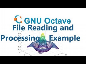 Octave: File Reading and Processing Example