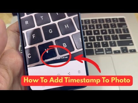 How To Add Timestamps To Photos On Android Phone