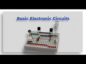 Basic Electronic Circuits / Transistor switch and LED