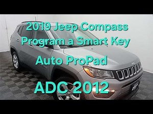 2019 Jeep Compass Smart Key Programming Using ADC 2012 and Auto Pro Pad