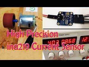 Adafruit's INA219 Current sensor with Arduino I2C demonstration