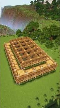 Minecraft Easy Refuge🏠For Build and No Music #minecraft#minecraftbuilding #minecraftbuilds#minecraft