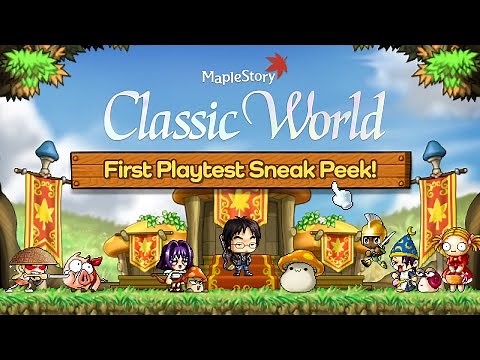 Playtest First Look | Global MapleStory Classic World