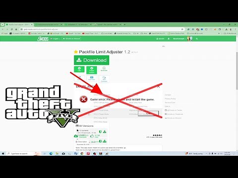 How to Install Packfile Limit Adjuster 1.2 (2024) GTA 5 MODS