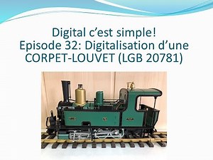 Digital c'est simple! Ep32: Digitalisation d'une corpet louvet (LGB20781)