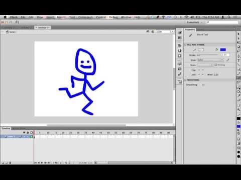 How to use the bone tool in Adobe Flash CS6