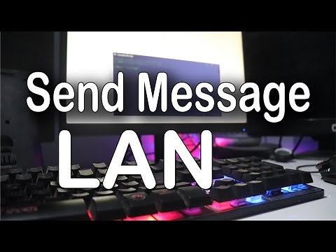 How To Send Messages On Lan Using CMD(Command Prompt)
